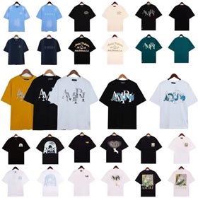 Amiri gradient washed T-shirt-1614