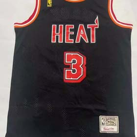 NBA Wade black jersey mesh vest basketball uniform top(4 styles)-1975
