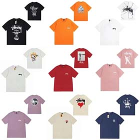 Stylish couple summer T-shirt-2016